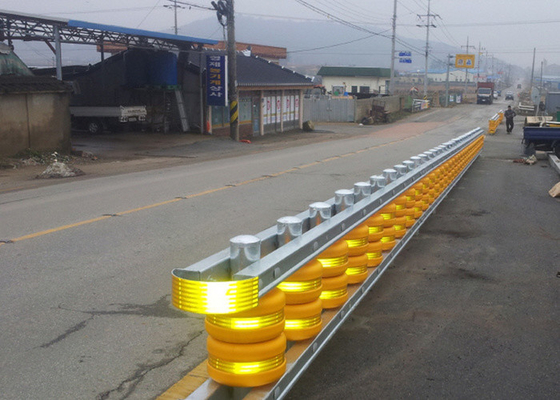 Beli Keselamatan Lalu Lintas Eva Bucket Rolling Anti Crash Guardrail Road Roller Barrier online manufacture