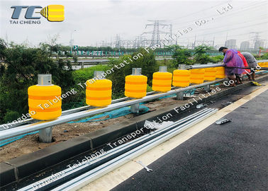 Beli Removable Highway Roller Barrier Galvanis Rangka Baja Tahan Korosi online manufacture