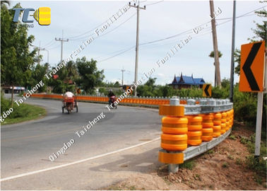 Beli PU Foam / EVA Rolling Guard Barrier Anti Tabrakan Dengan Refleksi Cahaya online manufacture
