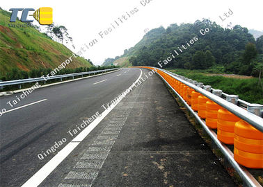 Beli Hot Dip Galvanizing Bergulir Pagar Pembatas Barrel Anti Tabrakan Roller online manufacture