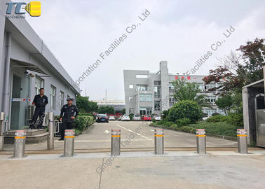 Good price Lalu Lintas Logam Listrik Rising Bollards Remote Control Keamanan Tinggi Warna Sliver on line