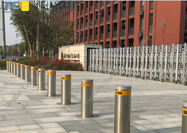 Good price Hidrolik Gerbang Utama Masuk Keluar Bollards 360mm AC220V Electrostatic Spraying 3.5s Kecepatan on line