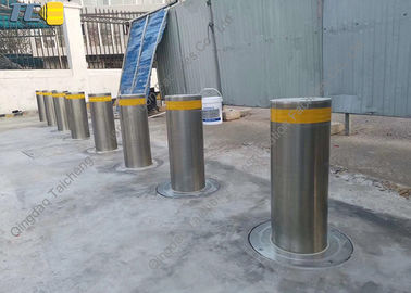 Good price Baja tahan karat IP68 Otomatis Bollard Hidraulik 6mm Tembok Untuk Gerbang Masuk / Keluar on line