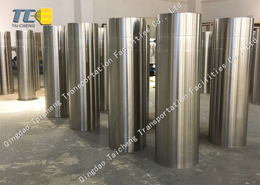 Good price Sliver Removable Keamanan Bollard 304 Bahan Stainless Steel Anti Dampak on line