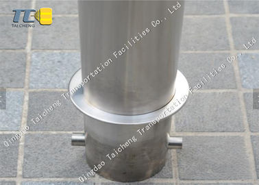 Good price Kekuatan Tinggi Dilepas Keamanan Bollard Tempat Parkir Mobil Tahan Aus on line