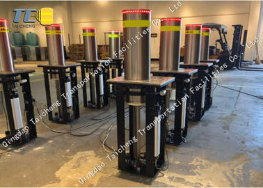 Good price Sliver Hidrolik Retractable Bollards Tempat Parkir Mobil Bollard Permukaan Dilapisi on line