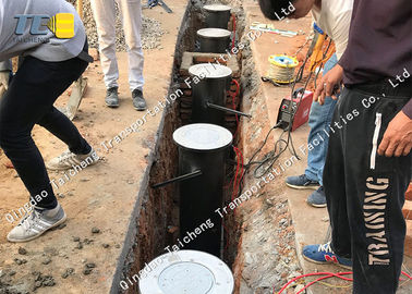 Good price Outdoor Pneumatic Bollards Peralatan Keselamatan Jalan Stainless Steel Dipoles on line