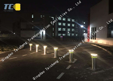 Good price Perekat Strip Pneumatic Bollards 304 Stainless Steel Keamanan Listrik Bollards on line