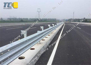 Good price Resistansi Dampak W Beam Crash Barrier, Wave Steel Traffic Guard Rails on line