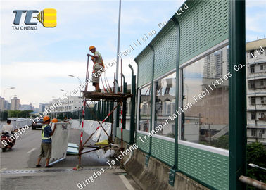 Good price Highway Outdoor Noise Barrier Suara Menyerap Panel Tahan Korosi on line