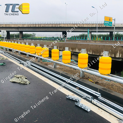 Beli Rotating Barrel Highway Guide Rail Anticollision Tube Guardrail online manufacture