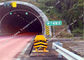 Highway Steel Tunnel Entrance Anti Collision Pad Guideable Yellow Crash Attenuator