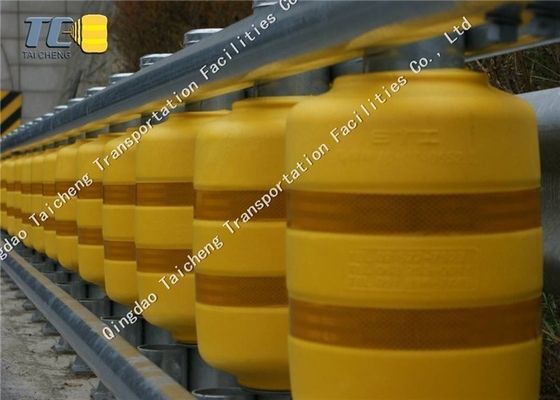 EVA Highway Rotating Guardrail PVC Dilapisi Tahan Korosi