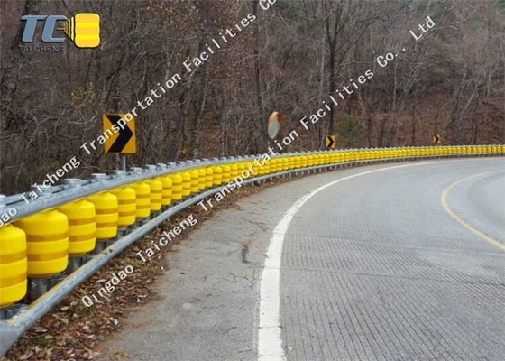 Good price Kuning Merah EVA Diisi Keselamatan Roller Barrier Penyerapan Energi Tinggi Reaksi Rendah on line