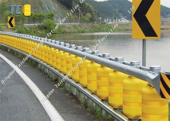 Good price Perlindungan Lalu Lintas Roller Crash Barrier Polyurethane Guardrail on line