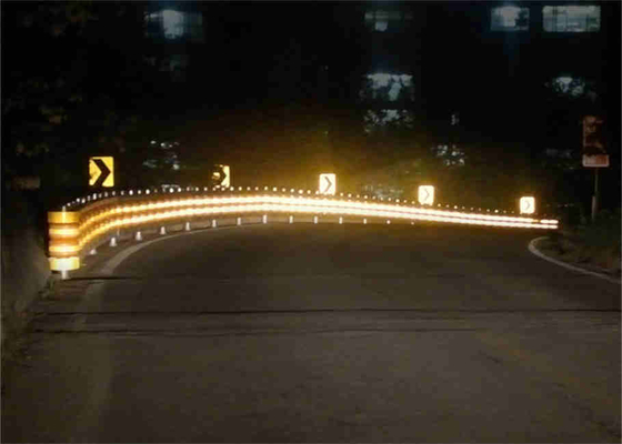 Cetak Logo Highway Safety Roller Barrier Galvanized SB Grade Certificated