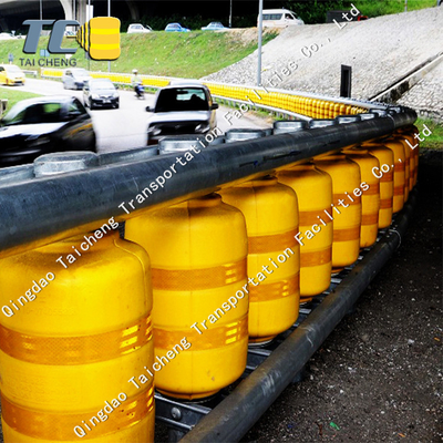 Good price EVA Rotating Rolling Guard Barrier Dilapisi Serbuk Galvanis Elastis on line