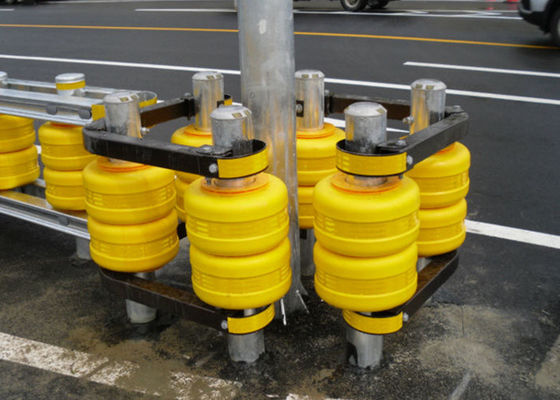 Harga bagus Umur 10 Tahun Highway Roller Barrier Hot Galvanized Cold Rolled Steel Barrier Keamanan Jalan Raya yang tahan lama on line