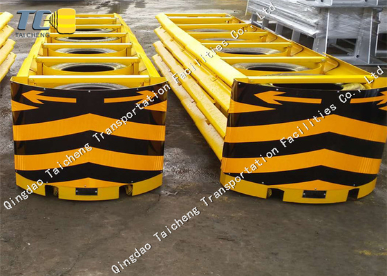 Keamanan Lalu Lintas Baja Anti Collision Crash Cushion Highway Barrier Untuk dijual