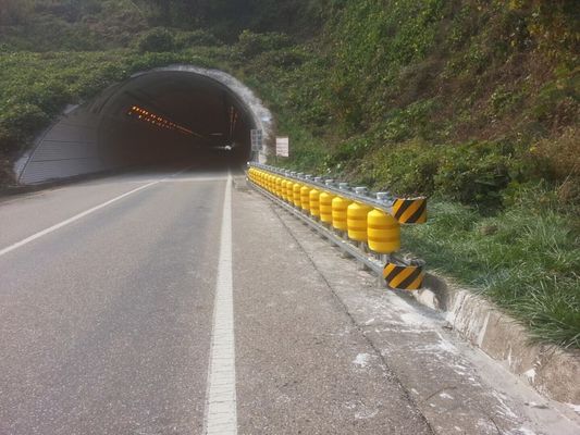 Harga bagus EVA Metal Material Rolling Guardrail Barrier dengan EVA Q235 Roller Material dan baja kekuatan tinggi yang memberikan perlindungan keamanan yang tahan lama on line