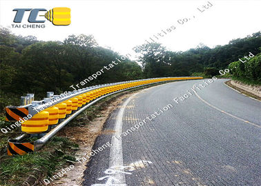 Good price High Intensity Highway Keselamatan Roller Barrier Q235 Hot Dip Galvanizing Frame on line