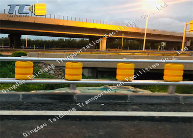 Good price Road Corners Highway Roller Barrier, Anti Corrosion Rolling Guard Barrier on line