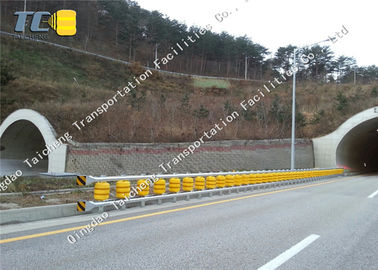 Good price Anti Kecelakaan Roller Crash Barrier Q235 Q265 Rangka Baja, Roller Safety Barrier on line