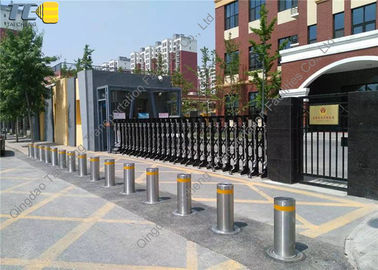 Stainless Steel Hidrolik Sistem Parkir Bollard Tahan Air