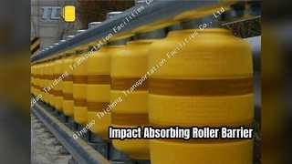 Safety Roller Barrier Menyerap Dampak